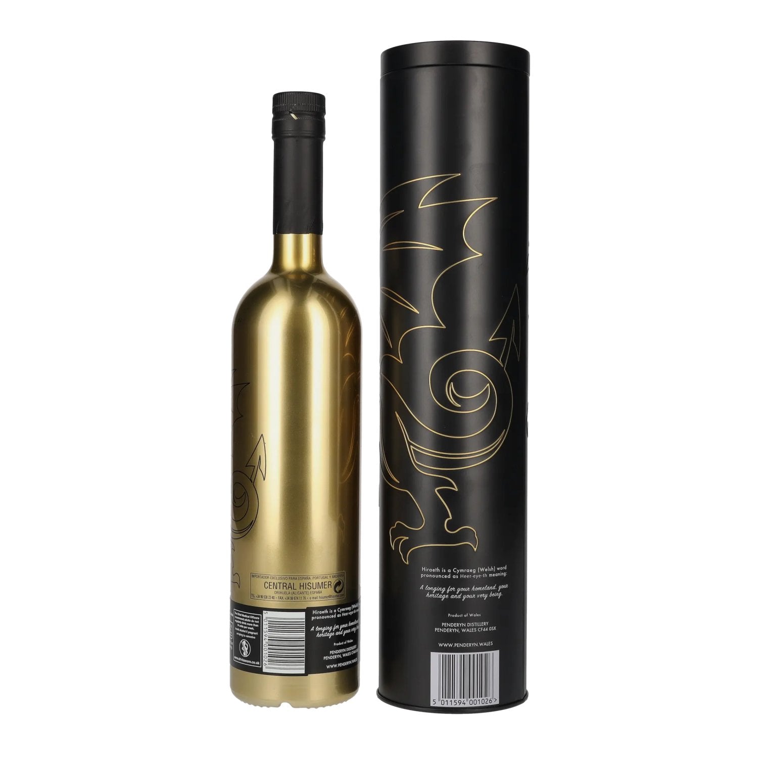 Penderyn HIRAETH Welsh Whisky Icons of Wales No. 8 46% Vol. 0.7l in Tinbox