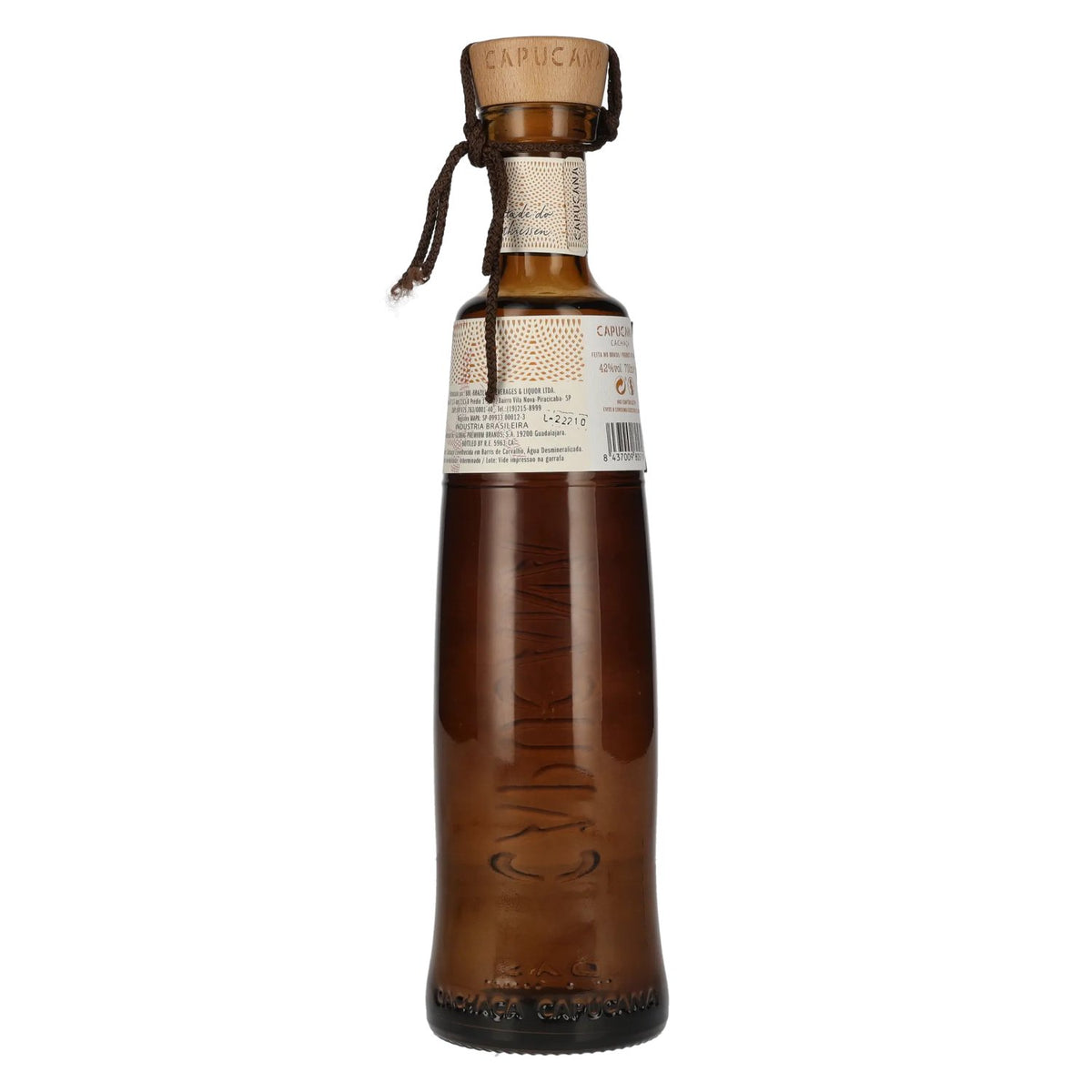 Capucana Cachaça 42% ABV 0.7l