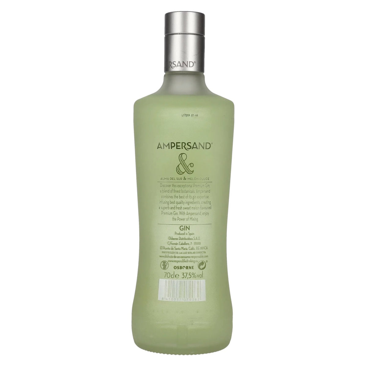 Ampersand MELON FLAVOUR Premium Gin 37.5% ABV 0.7l