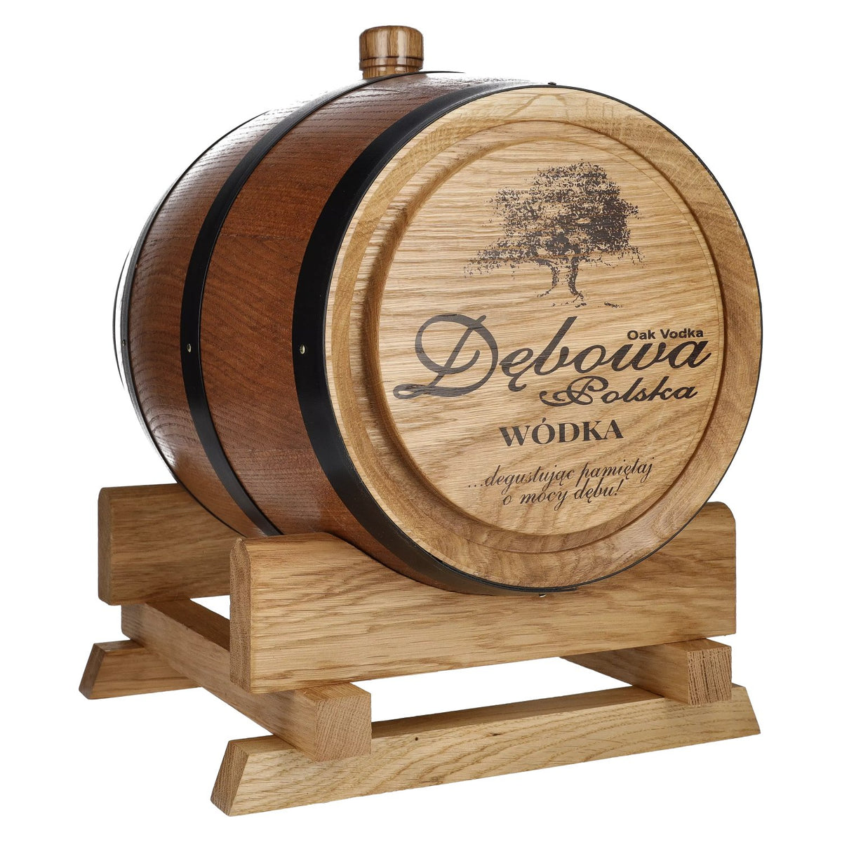 Debowa Wódka Fass 40% Vol. 3l in Geschenkbox