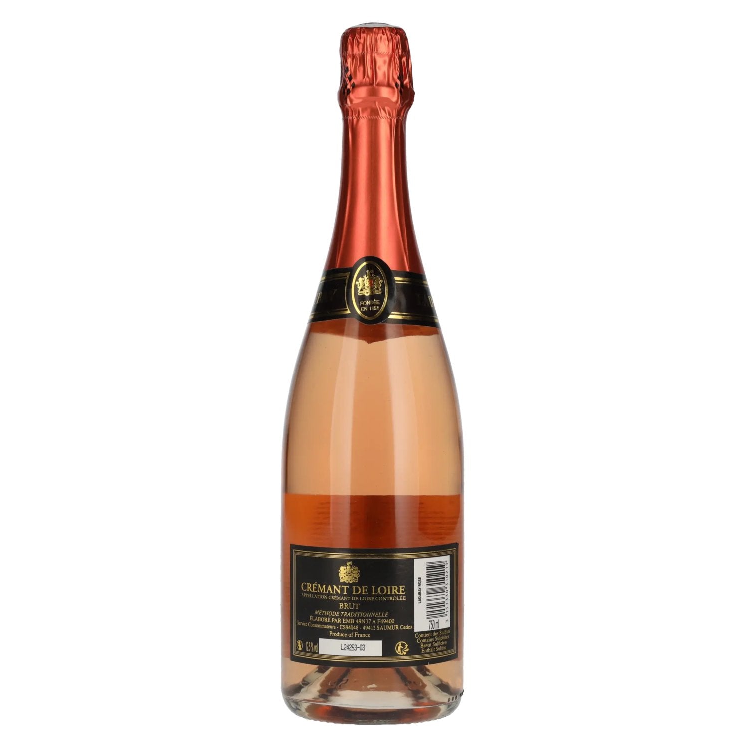 Ladubay Crémant de Loire Rosé 12,5% Vol. 0,75l