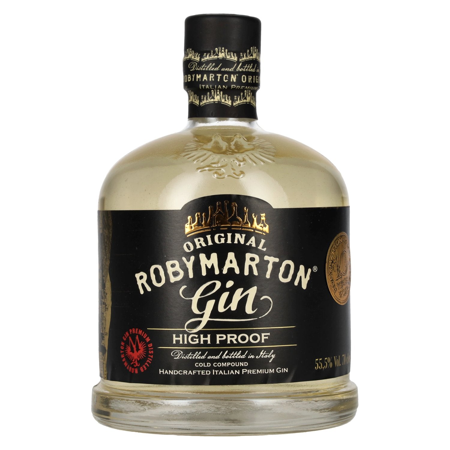Roby Marton Gin Original HIGH PROOF 55.5% Vol. 0.7l