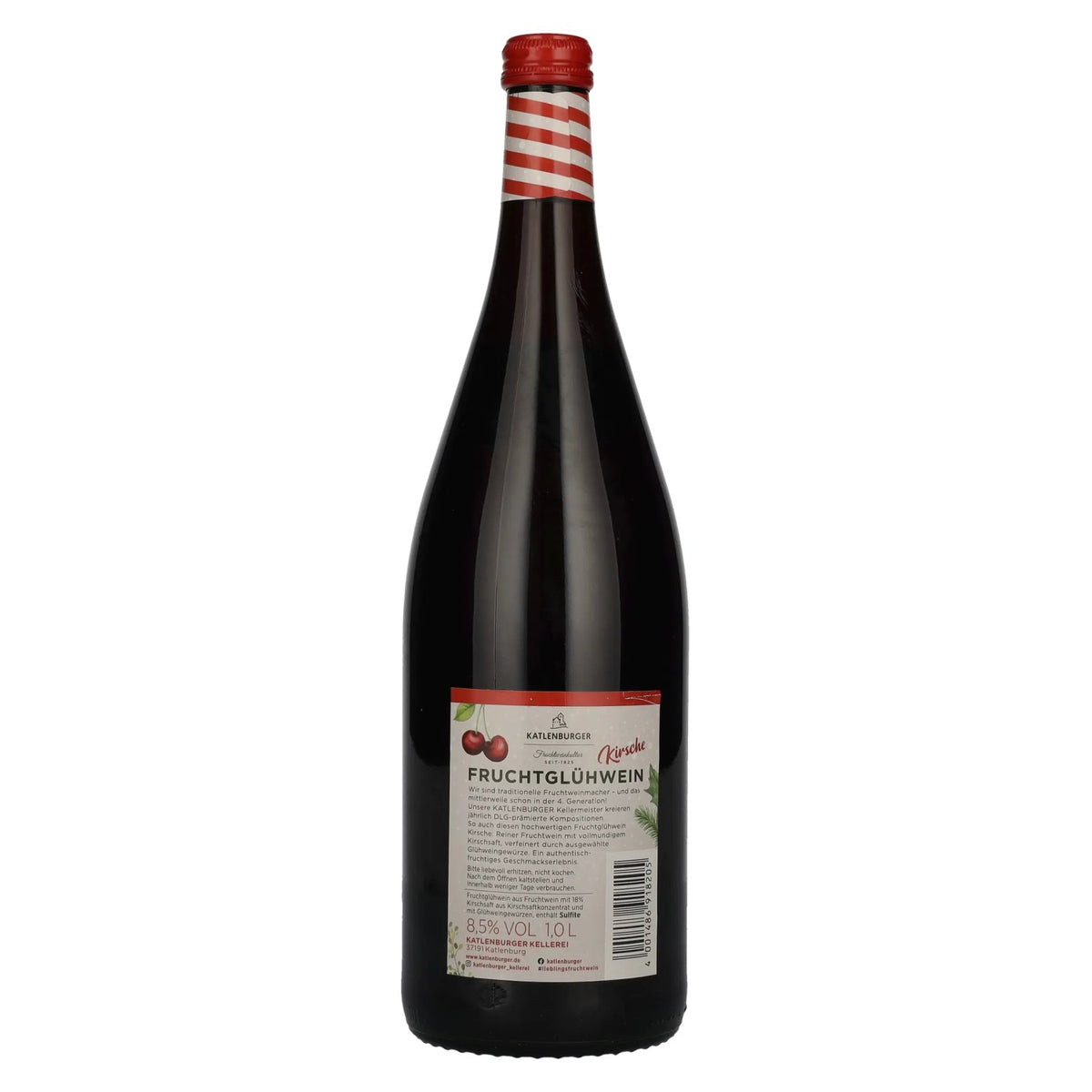 Katlenburger Mulled Wine, Cherry, 8.5% ABV, 1 litre