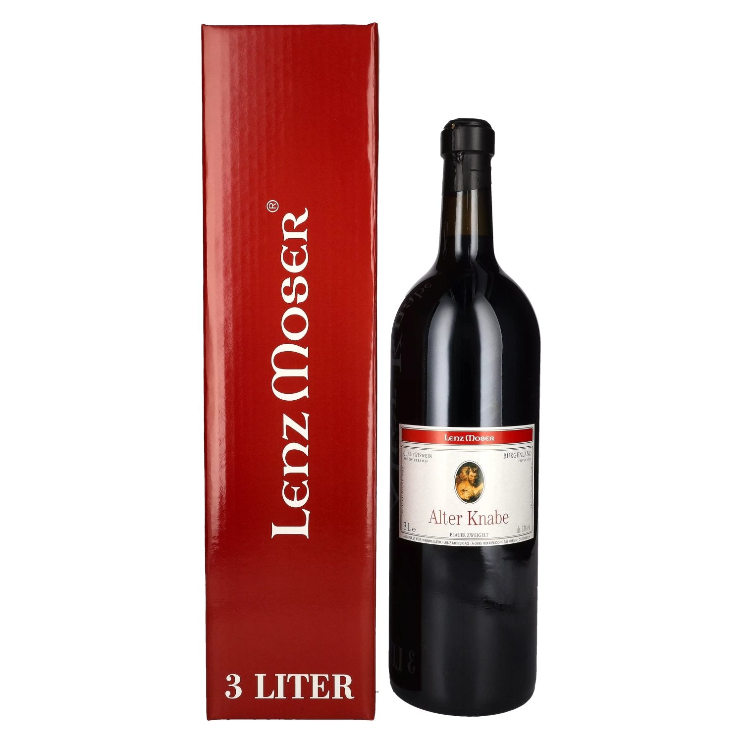 Lenz Moser Alter Knabe 13% Vol. 3l in Gift Box
