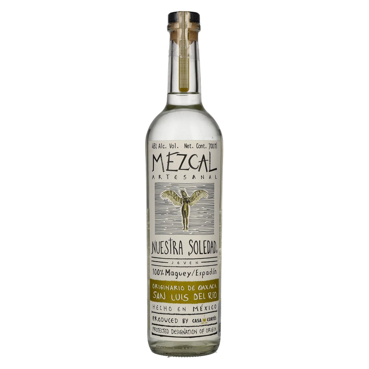 Nuestra Soledad Mezcal Joven SAN LUIS DEL RIO 48% Vol. 0.7l