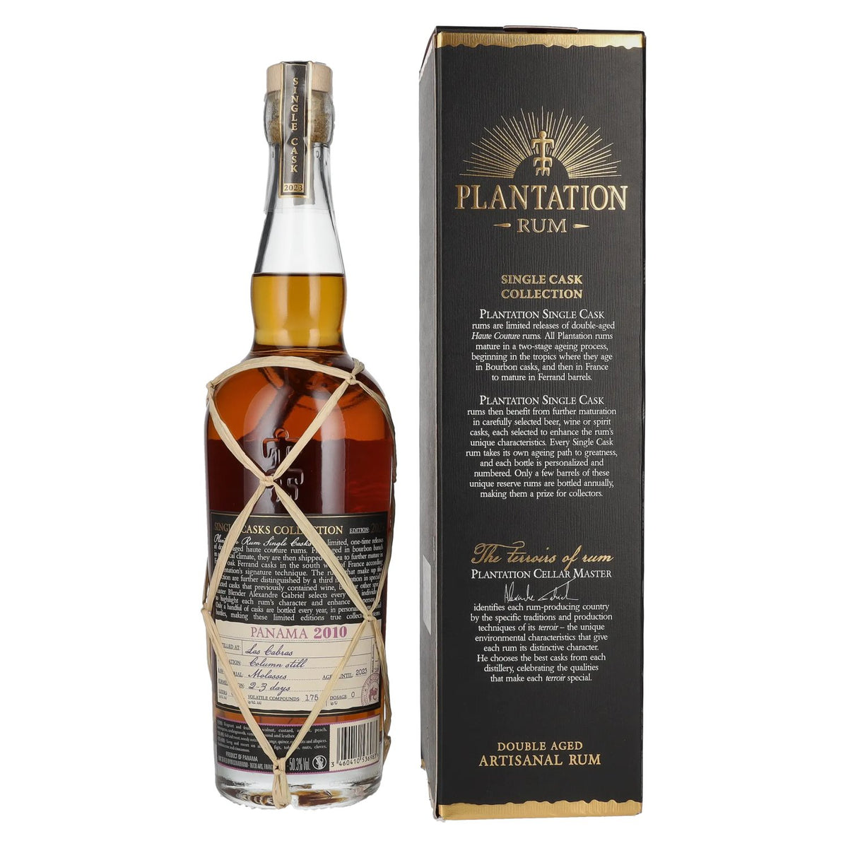Plantation Rum PANAMA 2010 Single Cask Sherry Finish by delicando 2023 50.3% Vol. 0.7l in gift box