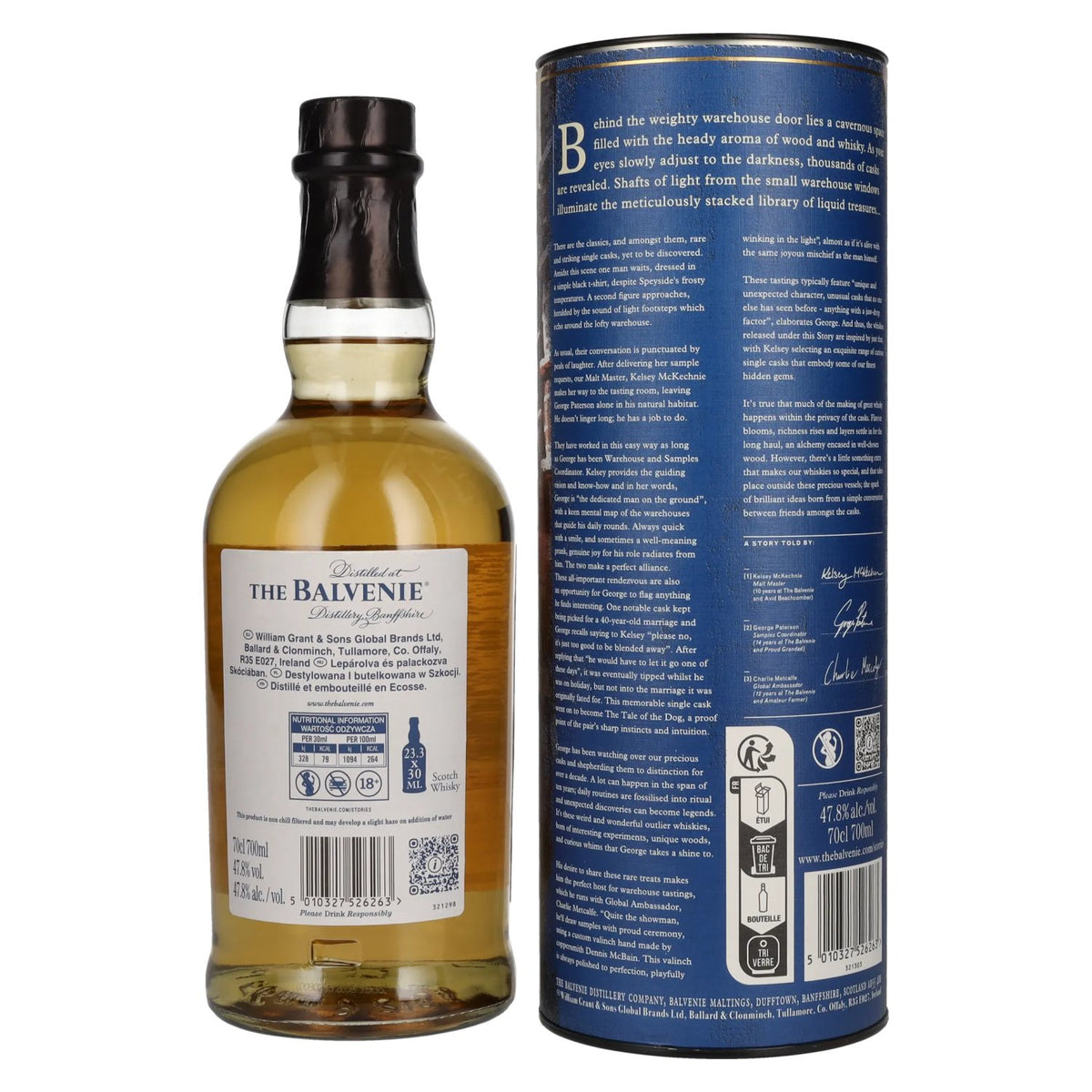 The Balvenie 14 Years Old A Collection of Curious Casks AMERICAN BOURBON BARREL 47.8% Vol. 0.7l in gift box