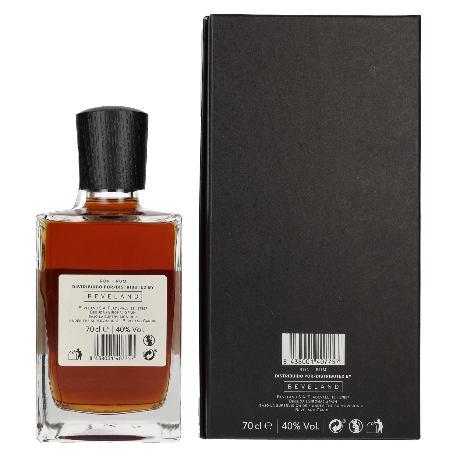 Relicario Dominican Rum PEATED FINISH 40% Vol. 0.7l in gift box