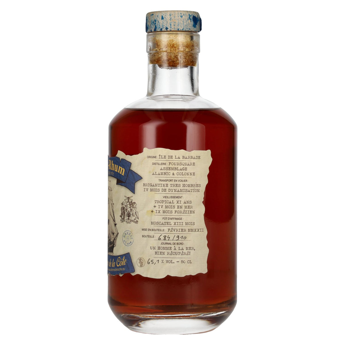 Foursquare 11 Years Old Vieux-Rhum Moscatel Finish 65,1% Vol. 0,5l