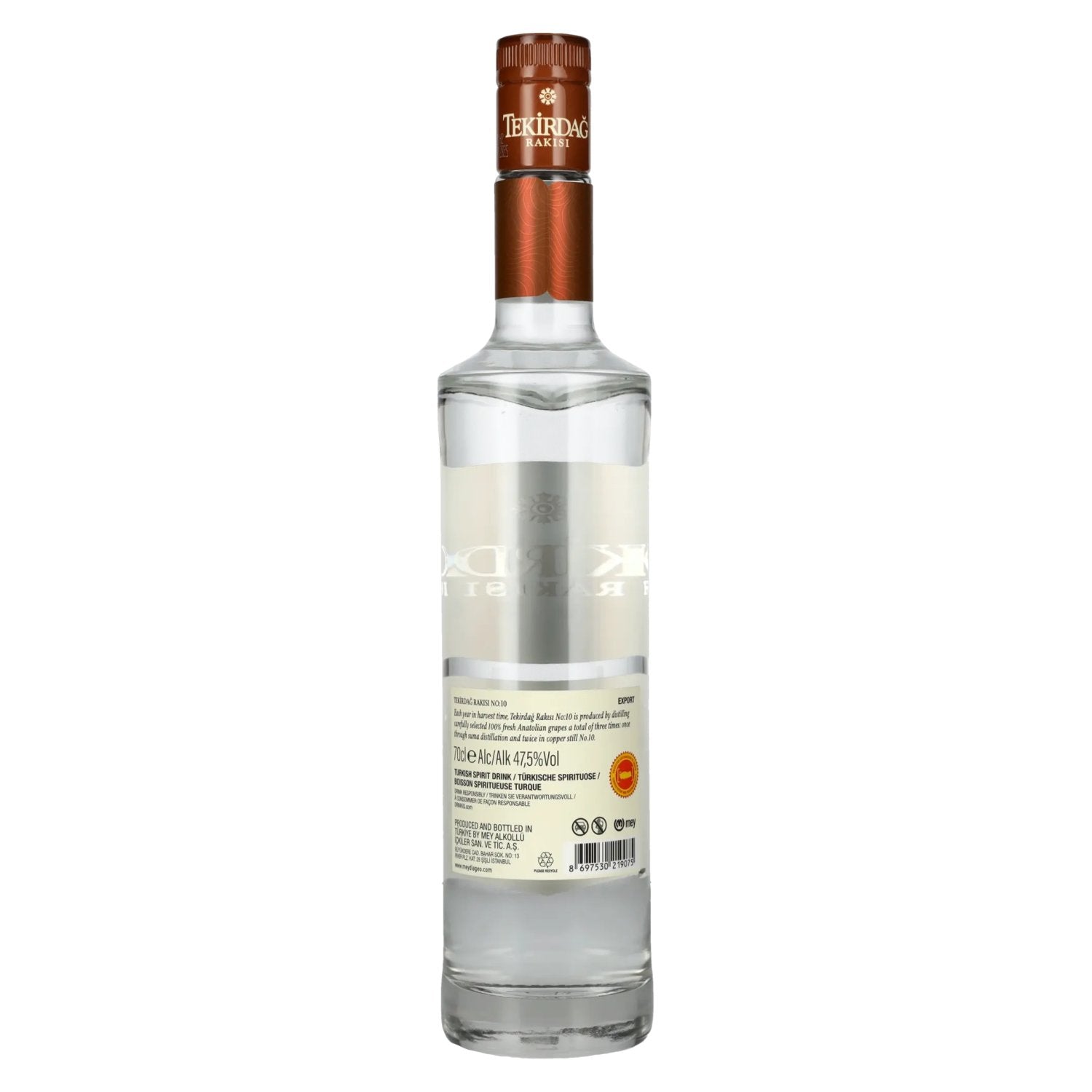 Tekirdag Rakisi No. 10 47,5% Vol. 0,7l
