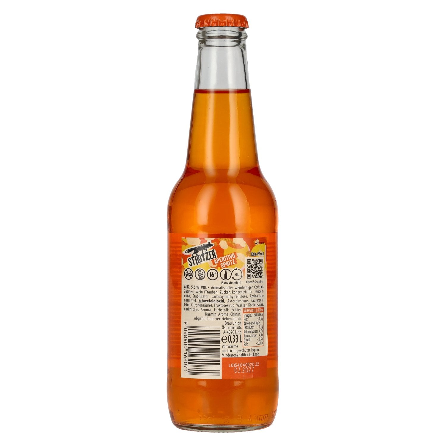 Stibitzer Aperitivo Spritz 5,5% Vol. 4x6x0,33l