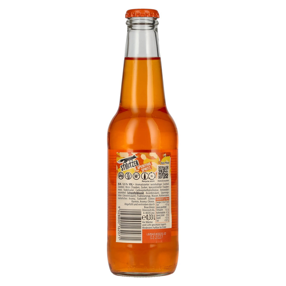 Stibitzer Aperitivo Spritz 5.5% ABV 4x6x0.33l