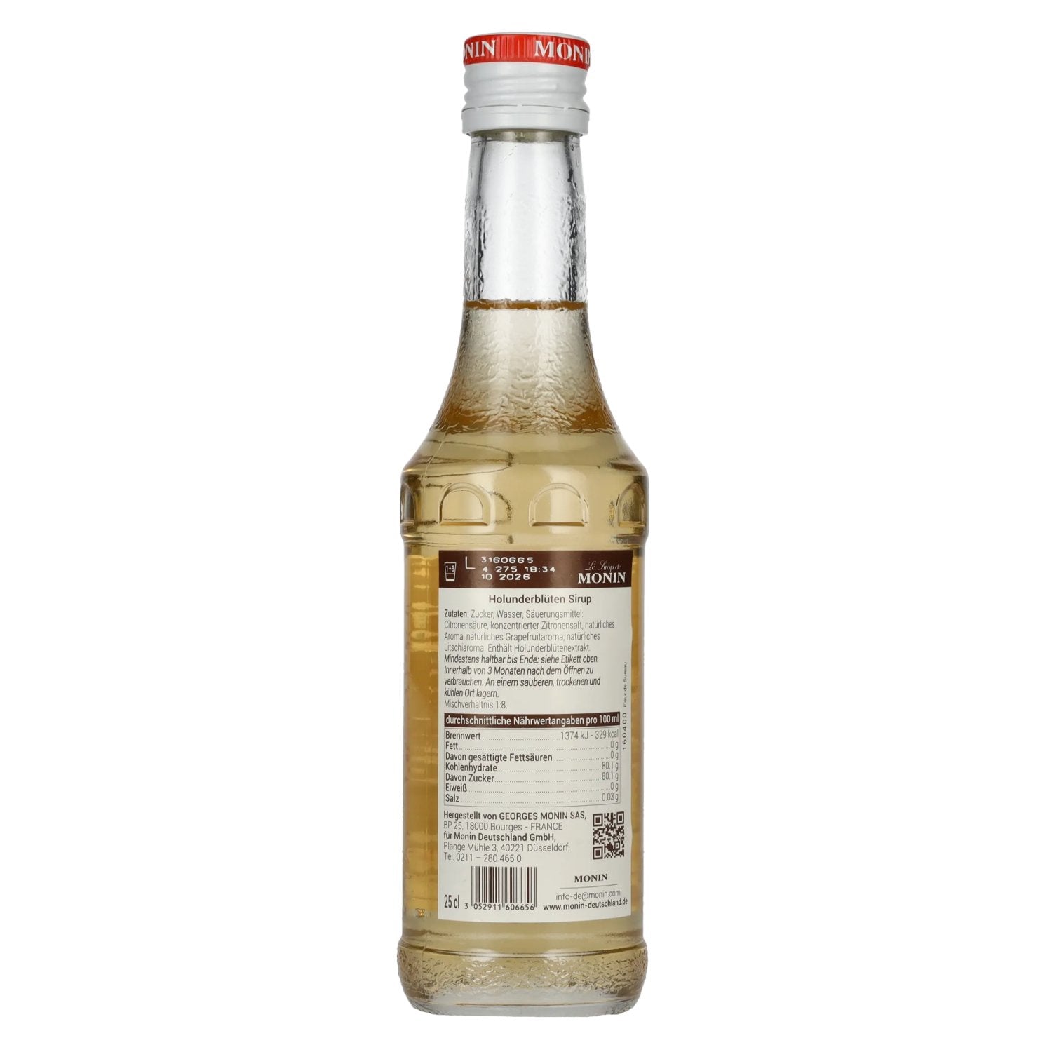 Monin ELDERFLOWER Syrup 0.25l
