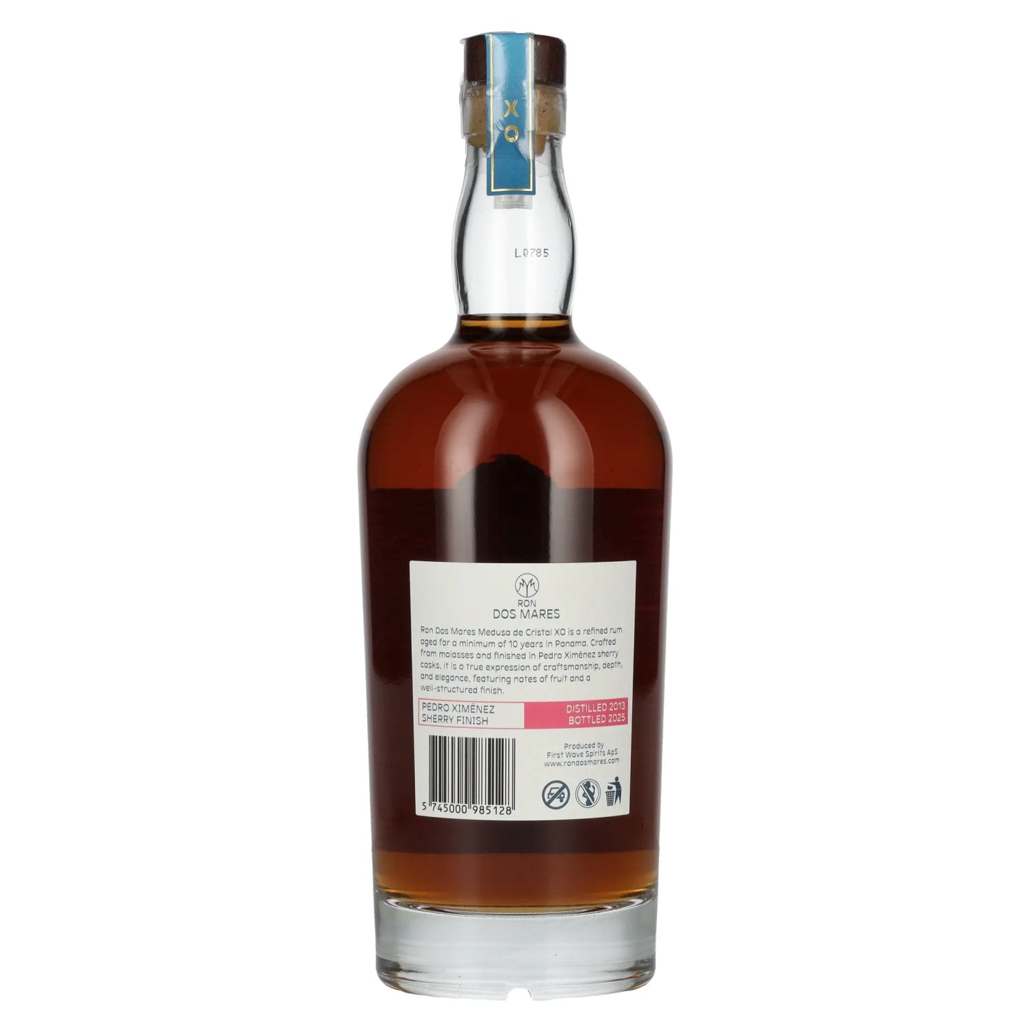 Ron Dos Mares XO Medusa de Cristal Special Edition 40% Vol. 0,7l