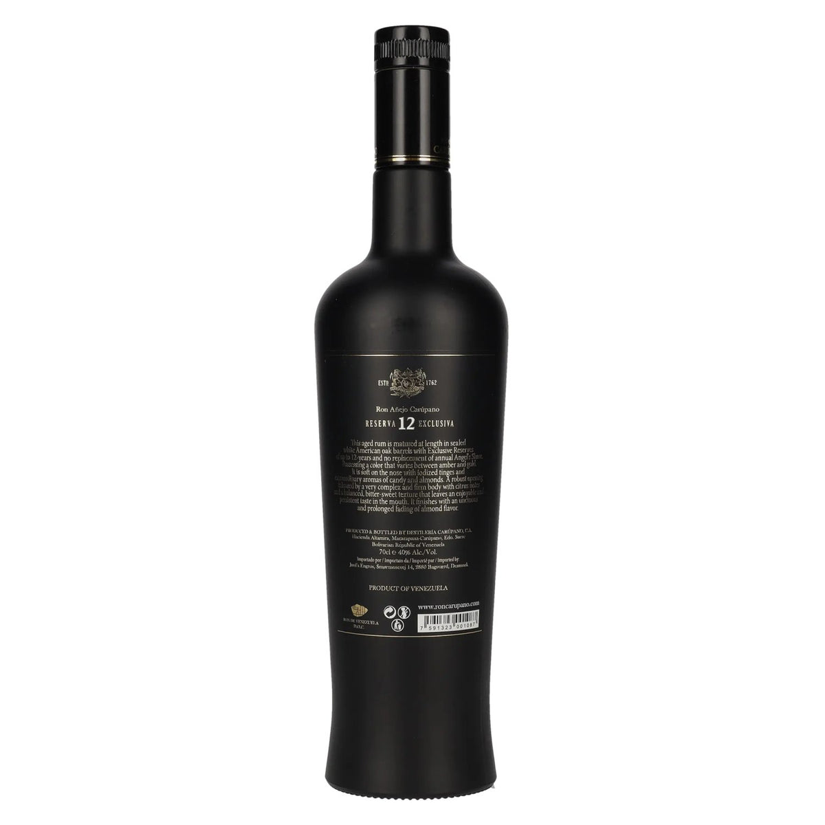 Ron Añejo Carúpano Reserva 12 Exclusiva 40% Vol. 0.7l
