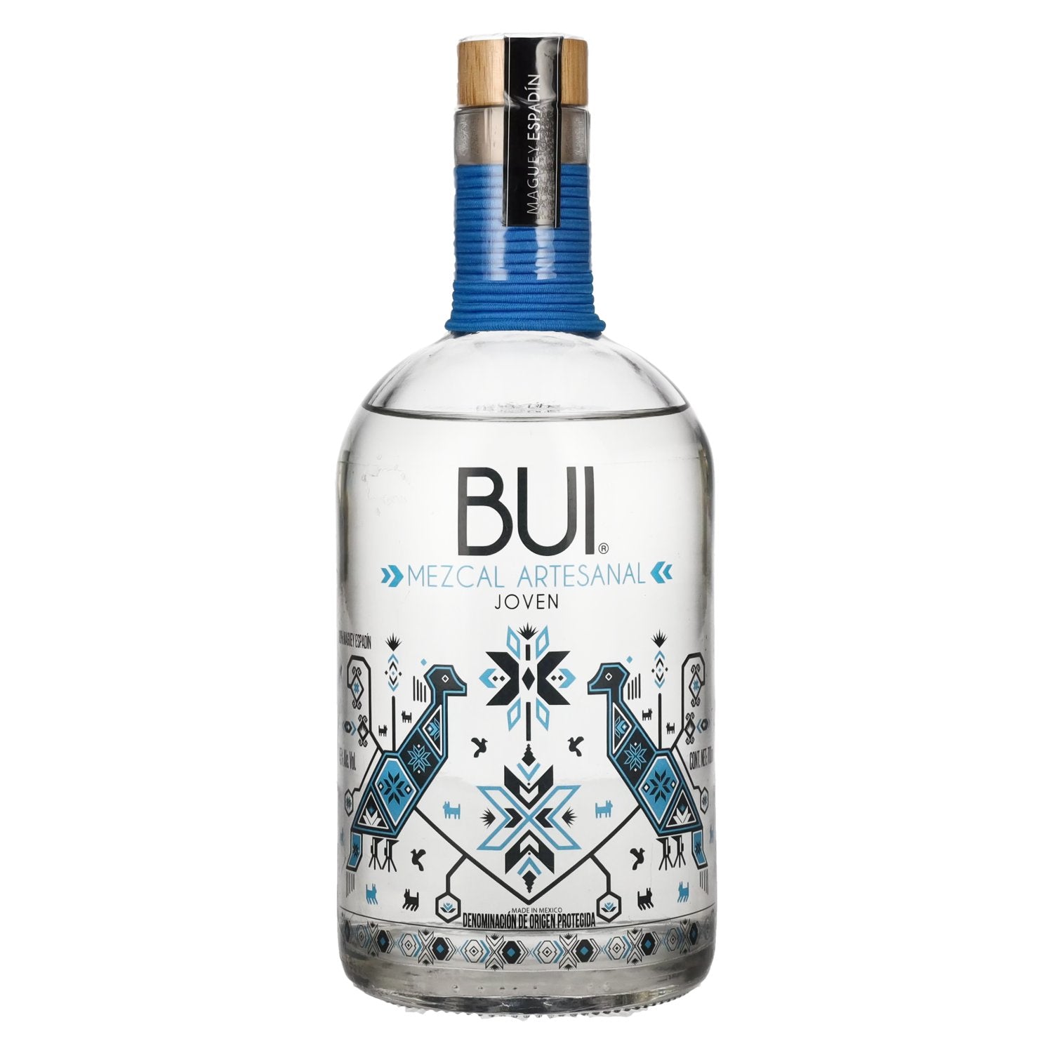 BUI Artisanal Mezcal 100% Maguey Espadín Joven 45% Vol. 0.7l