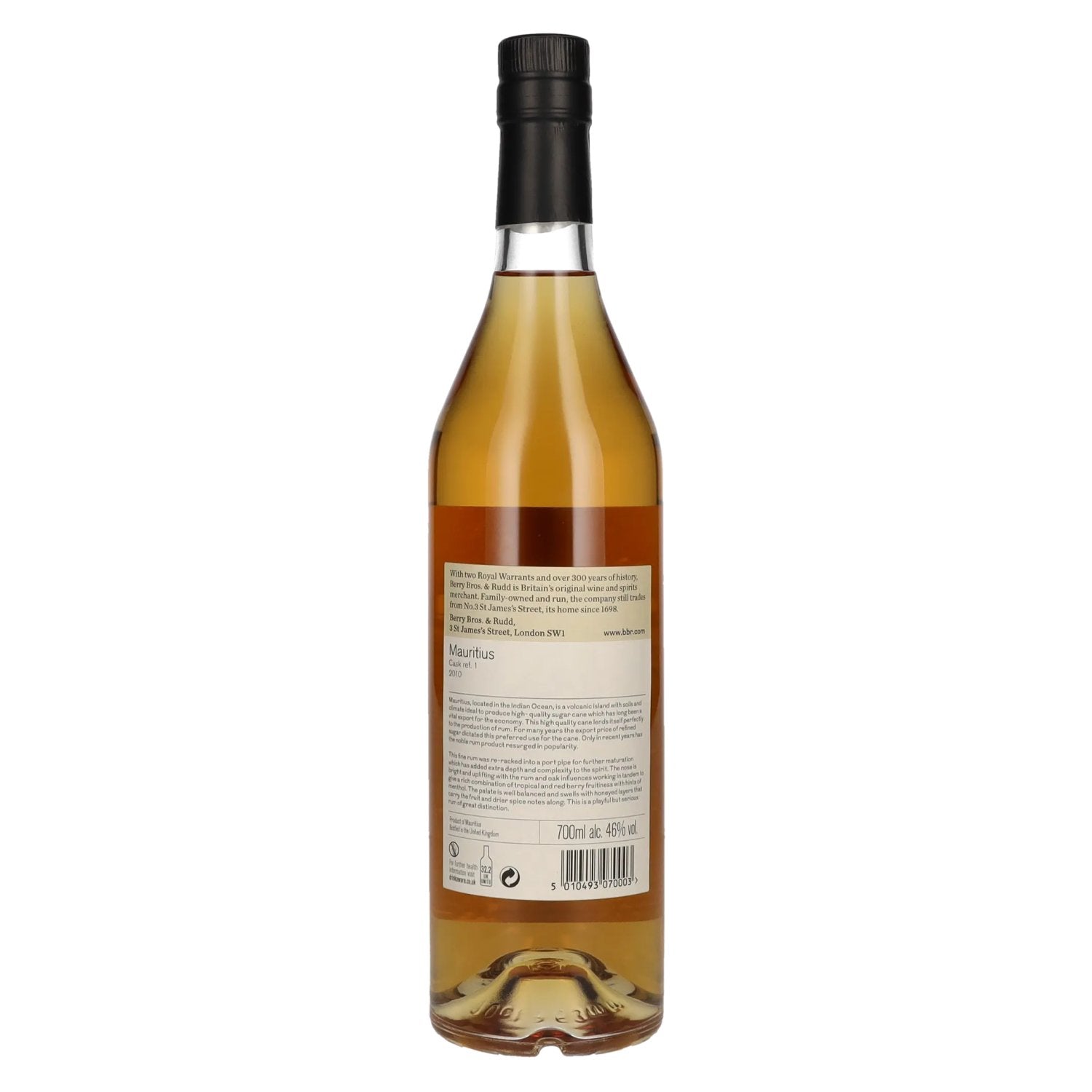 Berry Bros. & Rudd MAURITIUS 9 Years Old Rum 46% Vol. 0,7l