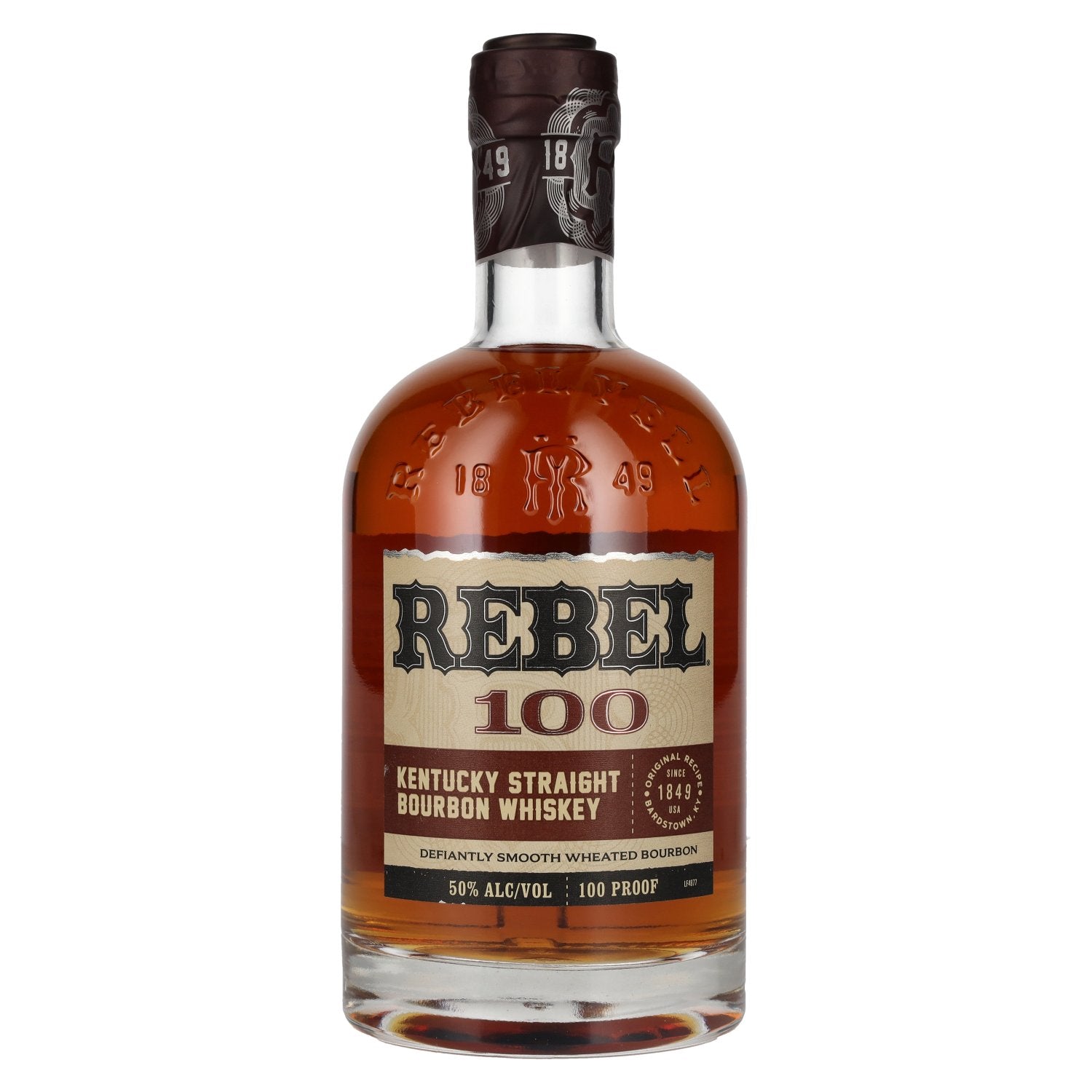 Rebel 100 PROOF Kentucky Straight Bourbon Whiskey 50% Vol. 0.7l