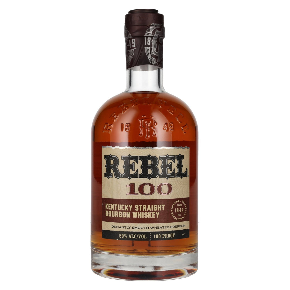 Rebel 100 PROOF Kentucky Straight Bourbon Whiskey 50% Vol. 0.7l