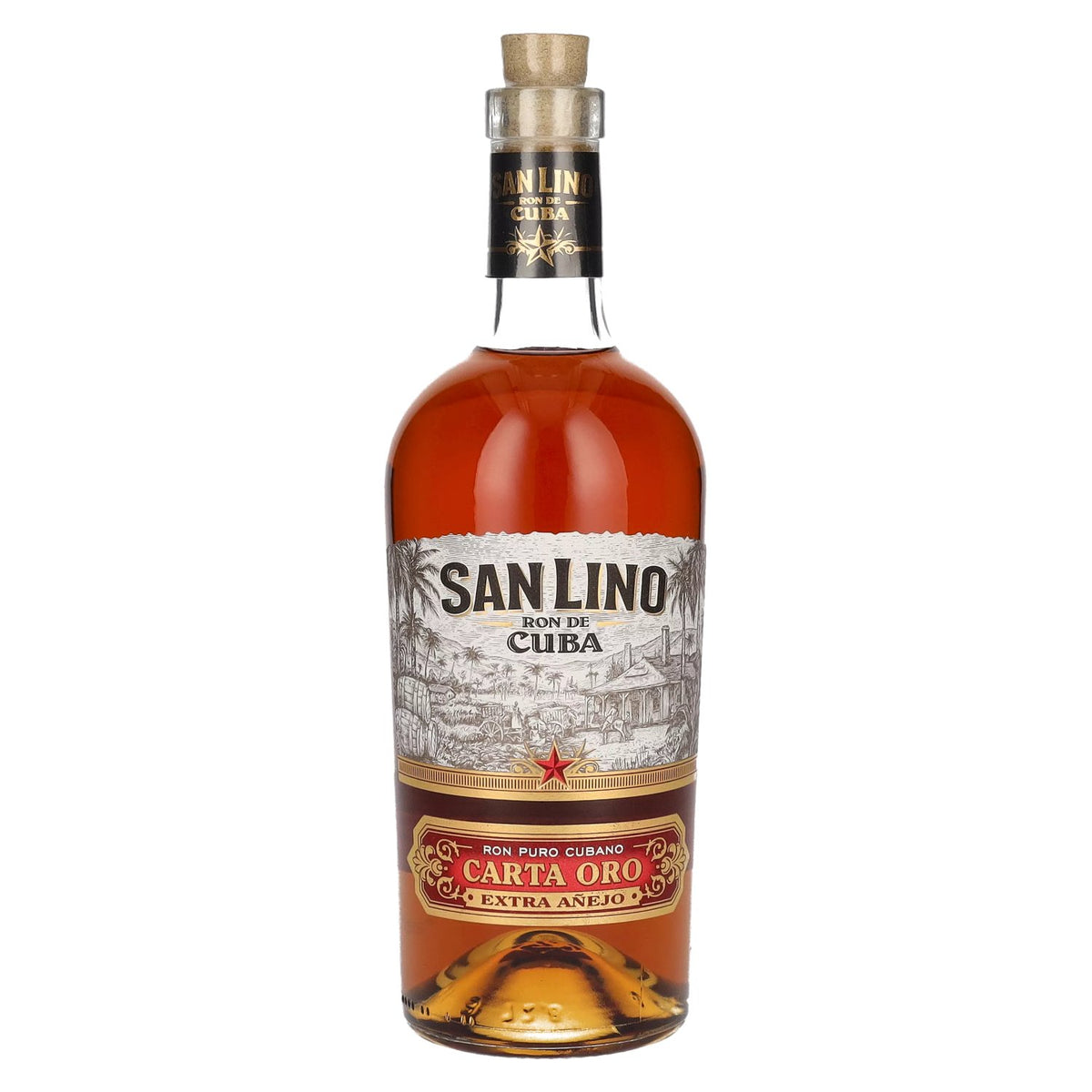 San Lino Ron de Cuba CARTA ORO Extra Añejo 40% Vol. 0.7l