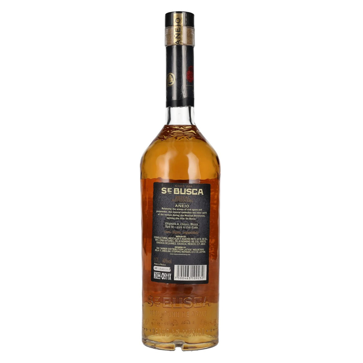 Se Busca Mezcal Artesanal AÑEJO 40% Vol. 0,7l
