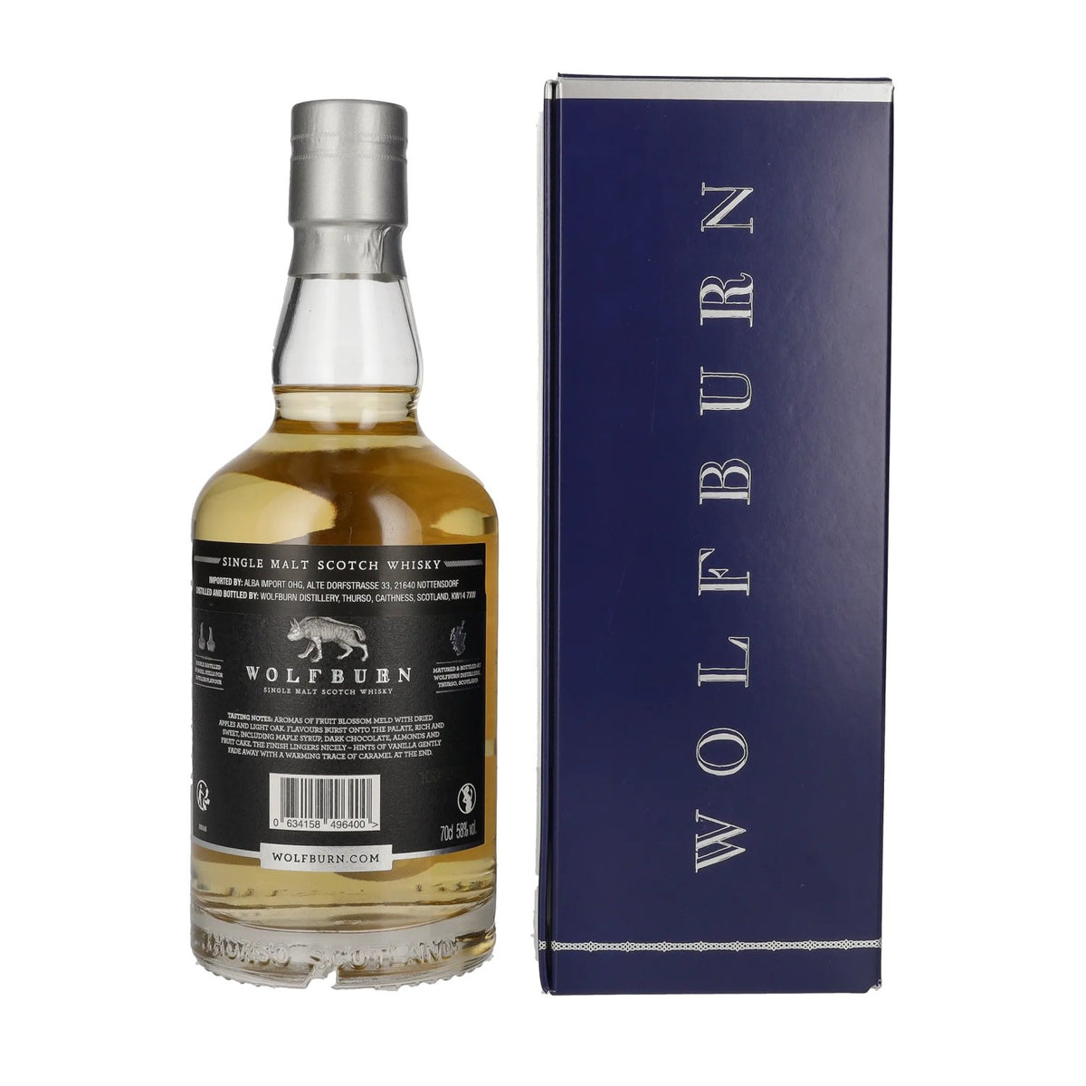 Wolfburn LANGSKIP Single Malt Scotch Whisky 58% vol. 0.7l in a gift box