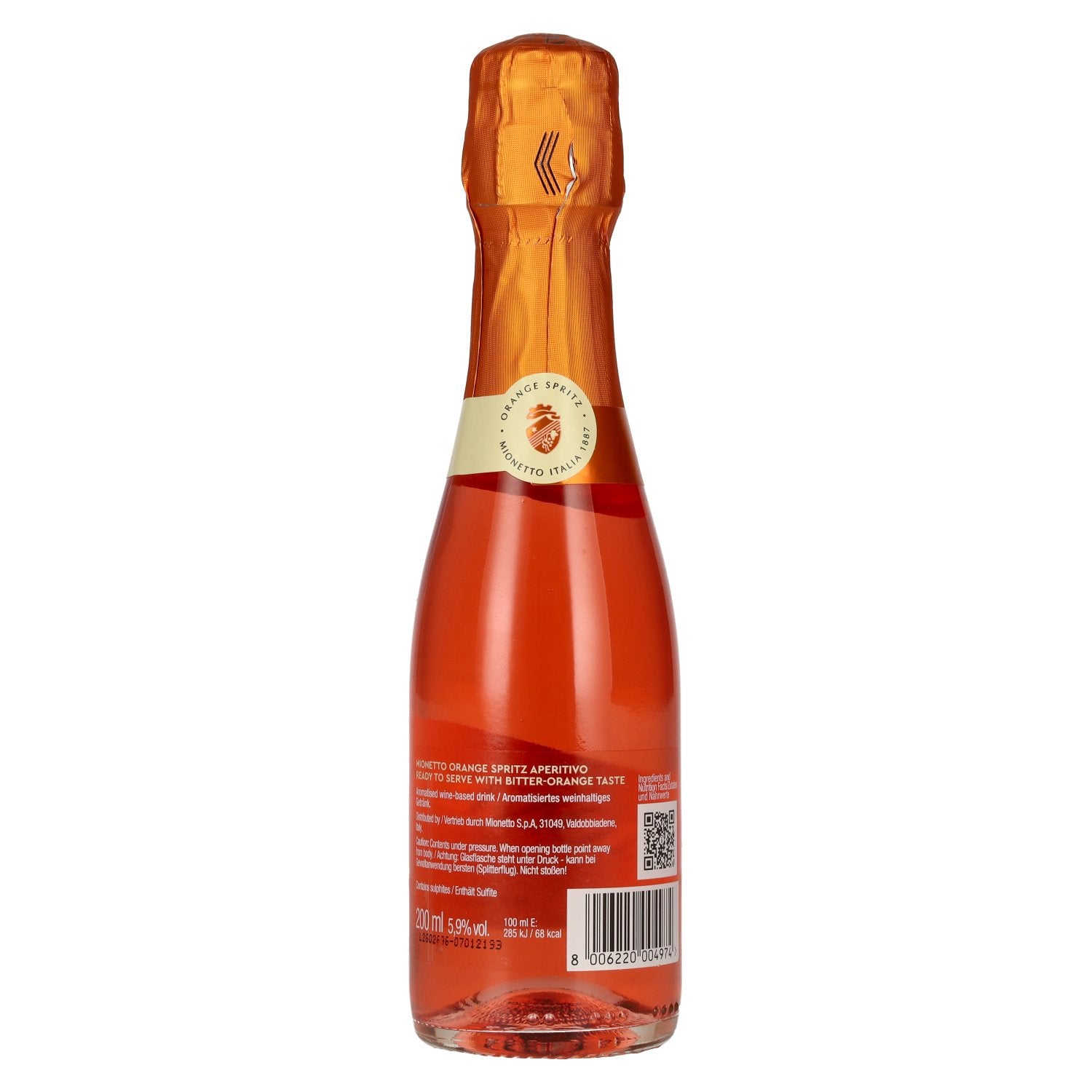 Mionetto Orange Spritz Aperitivo Ready To Serve 5,9% Vol. 0,2l