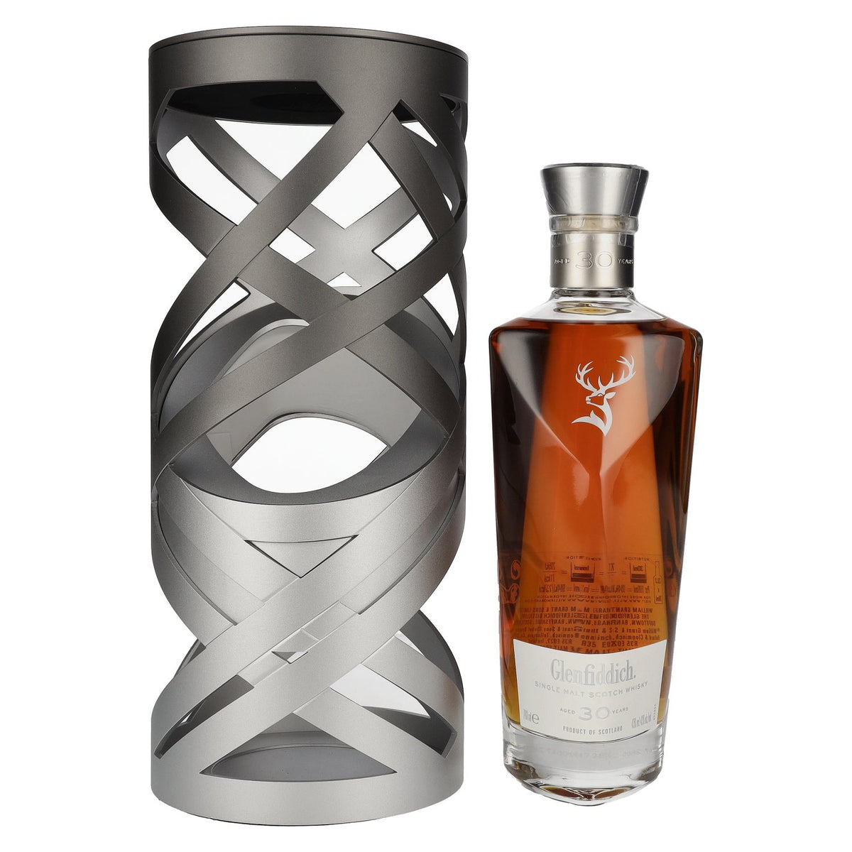 Glenfiddich 30 Years Old Single Malt Scotch Whisky TIME SERIES 43% Vol. 0.7l in gift box