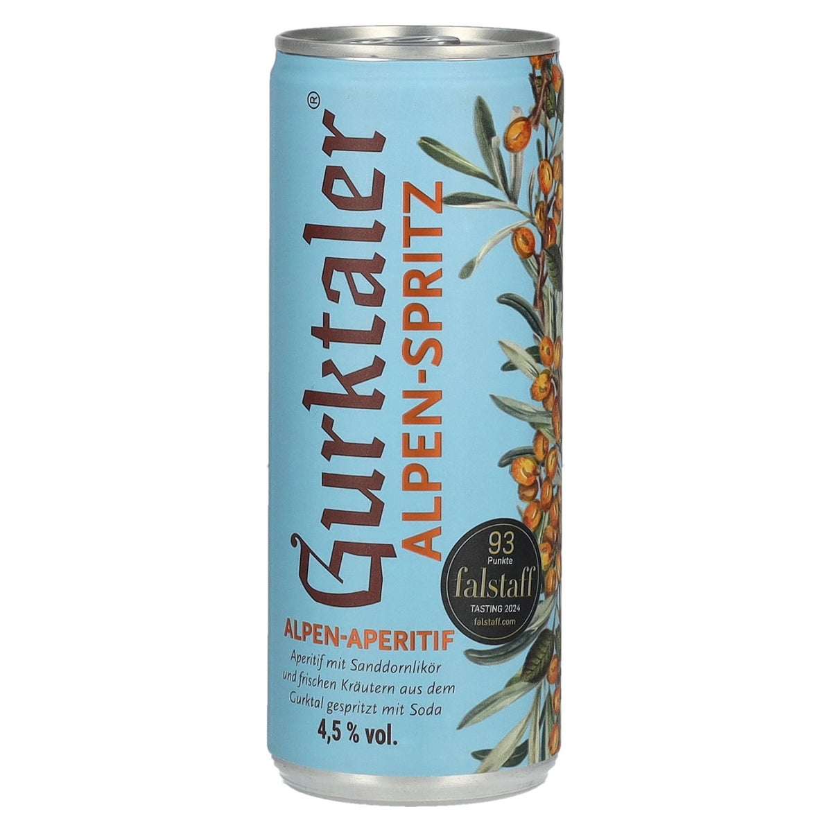 Gurktaler Alpine Spritz Aperitif 4.5% Vol. 0.25l Can Deposit