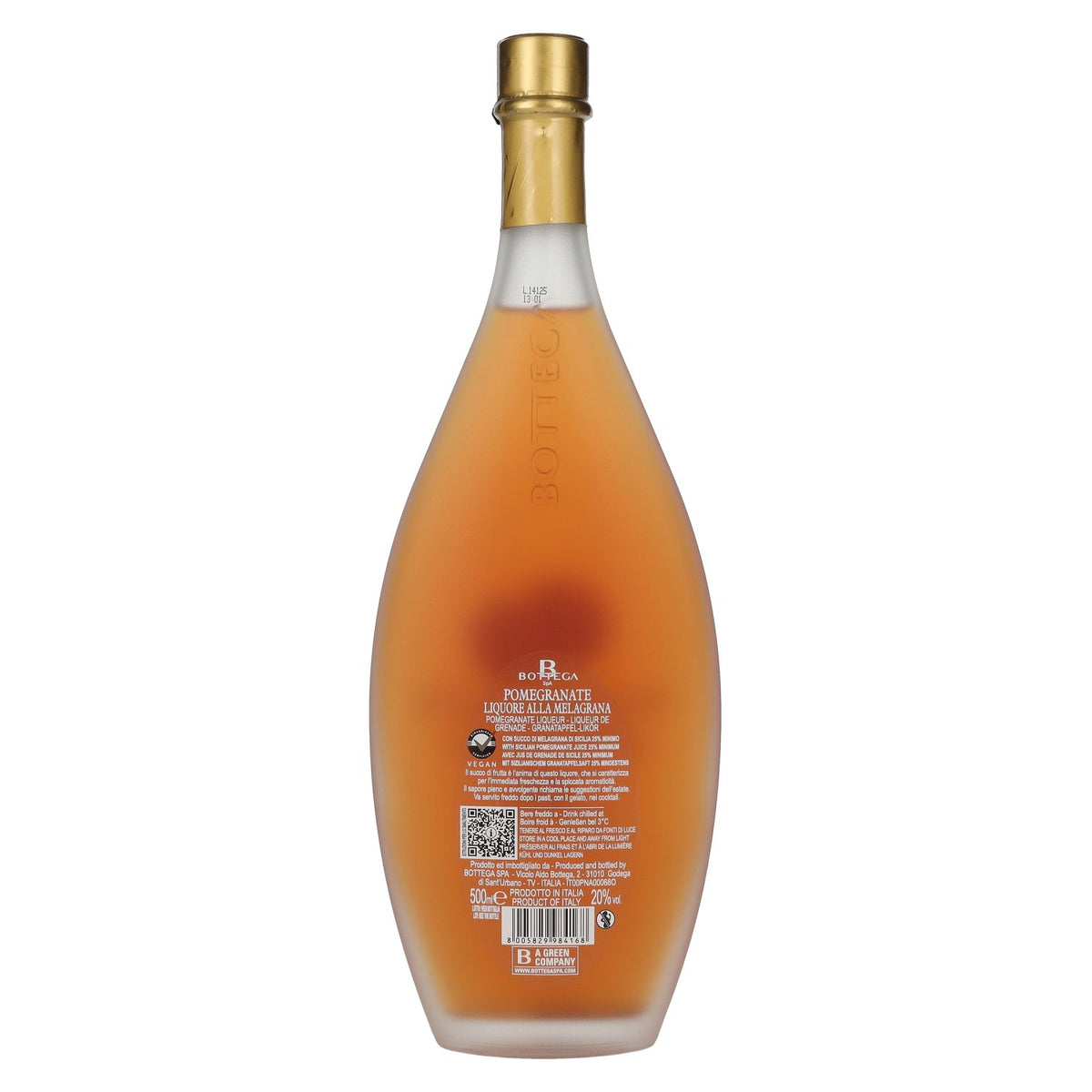 Bottega POMEGRANATE Liqueur 20% ABV 0.5 l