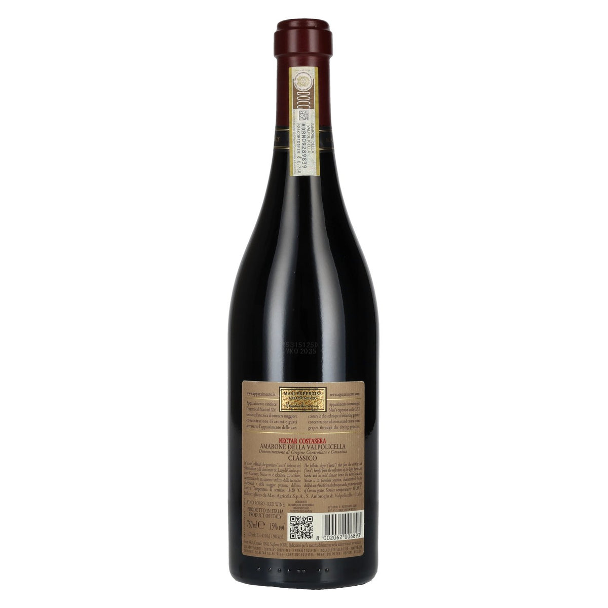 Masi NECTAR Costasera Amarone Classico DOCG 2020 15% ABV 0.75 l