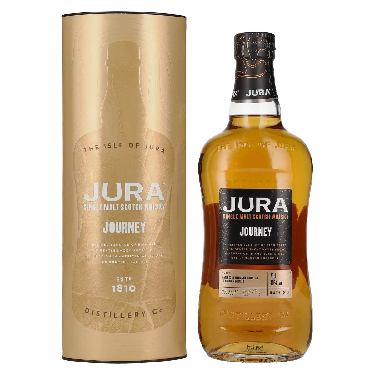 Jura JOURNEY Single Malt Scotch Whisky 40% Vol. 0.7L in gift box