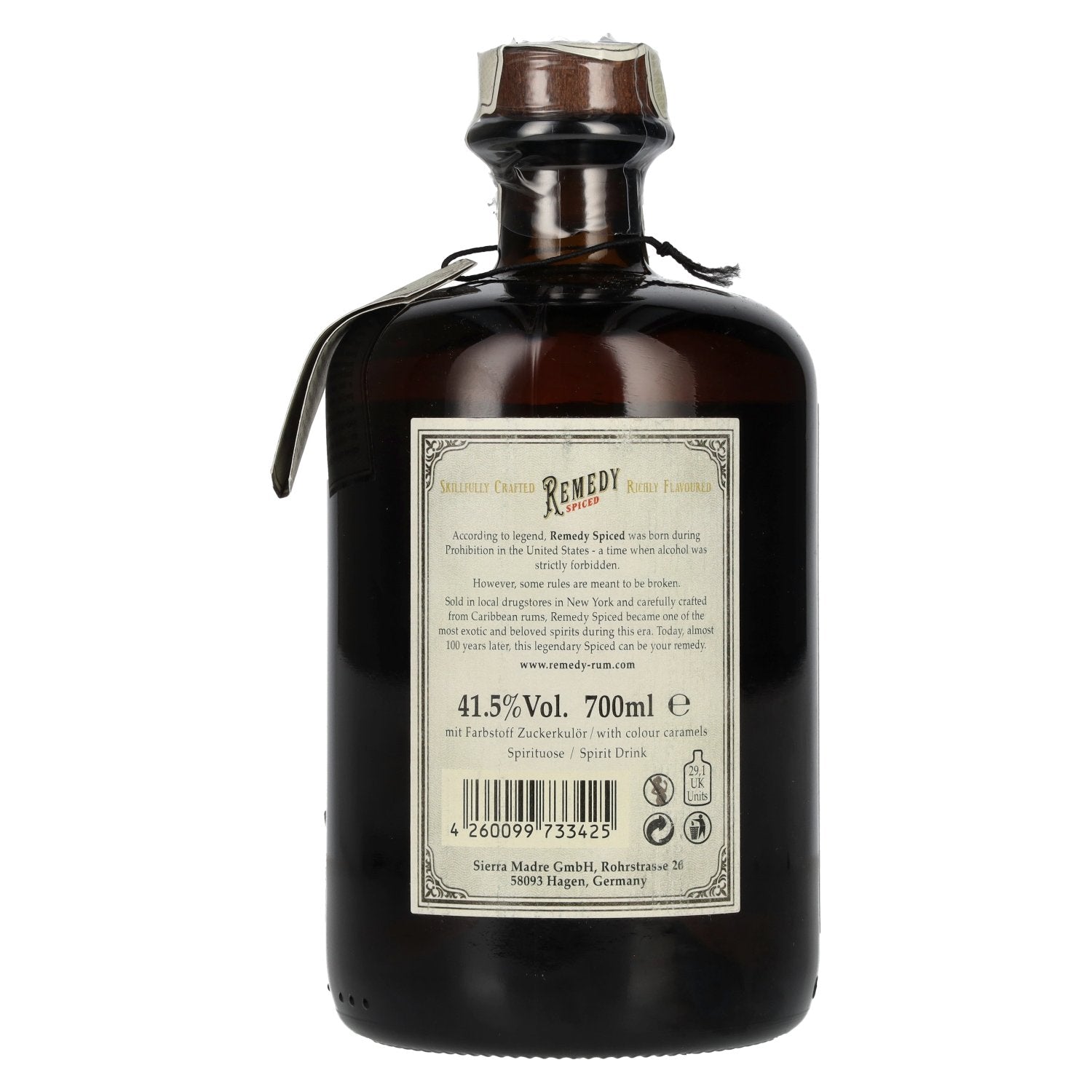 Remedy Spiced Spirit Drink 41,5% Vol. 0,7l
