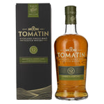 Tomatin 12 Years Old BOURBON & SHERRY CASKS 43% Vol. 1l in Gift Box