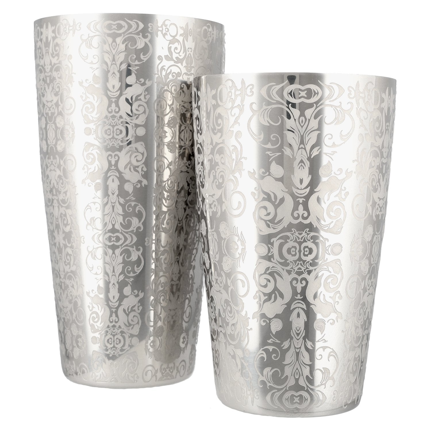 Boston shaker with an ivy pattern