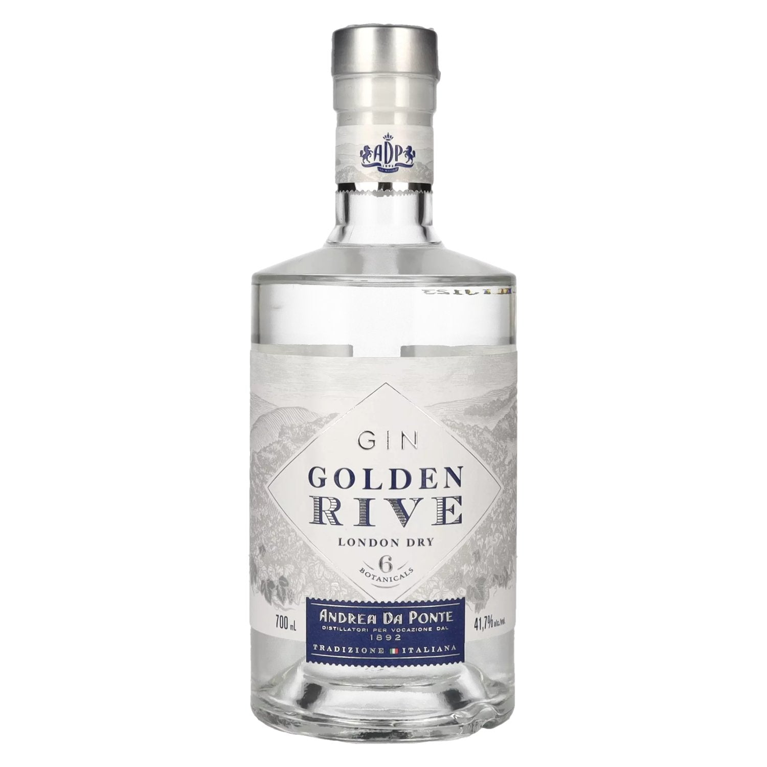 Andrea Da Ponte Golden Rive London Dry Gin 41.7% Vol. 0.7l