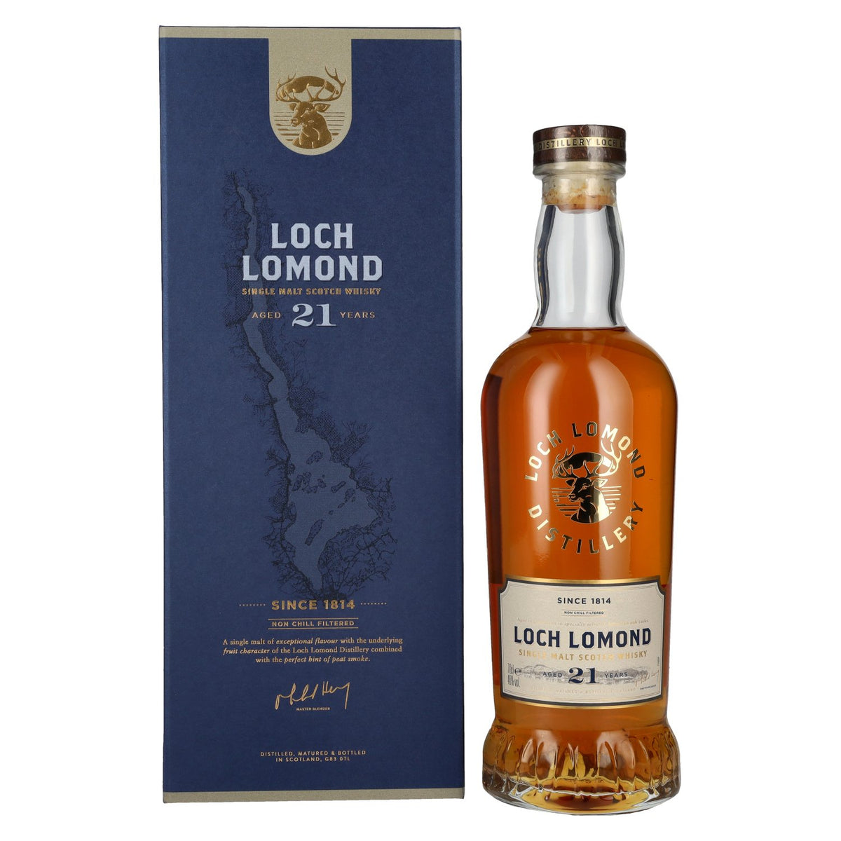 Loch Lomond 21 Years Old Single Malt 46% Vol. 0,7l in Geschenkbox