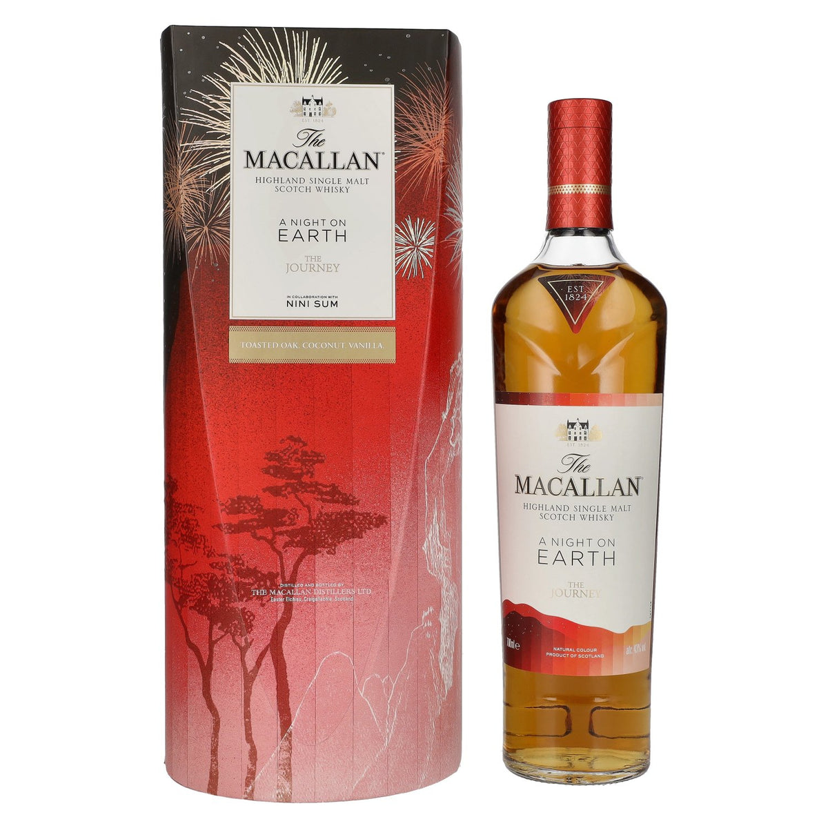The Macallan A NIGHT ON EARTH THE JOURNEY 2023 43% Vol. 0,7l in Geschenkbox