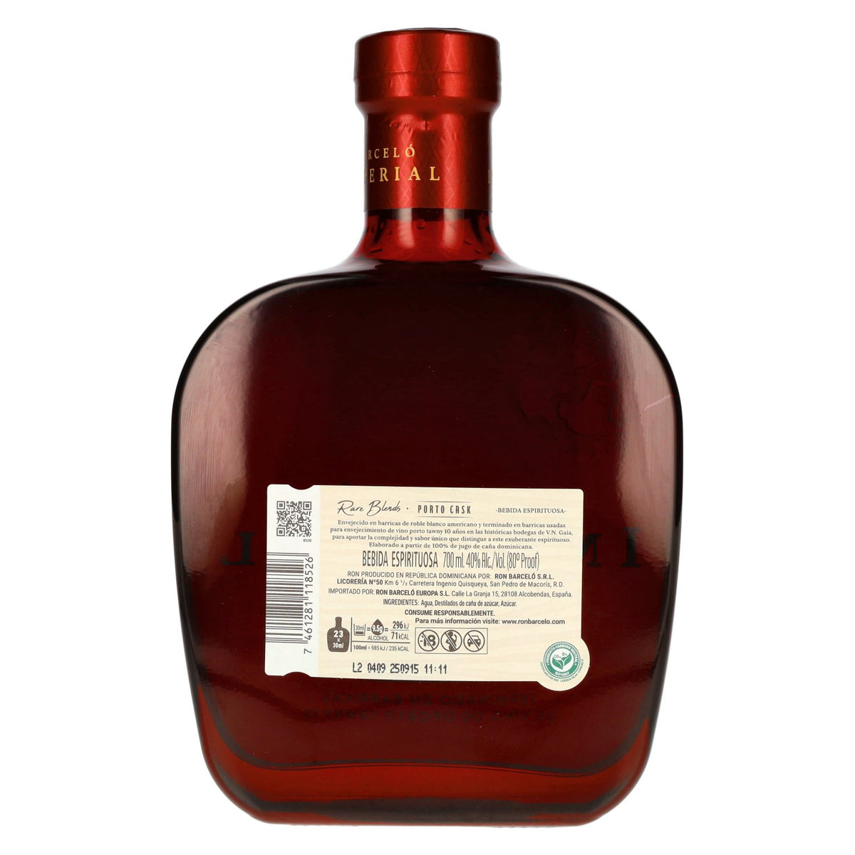 Barceló Imperial Rare Blends Porto Cask 40% Vol. 0,7l
