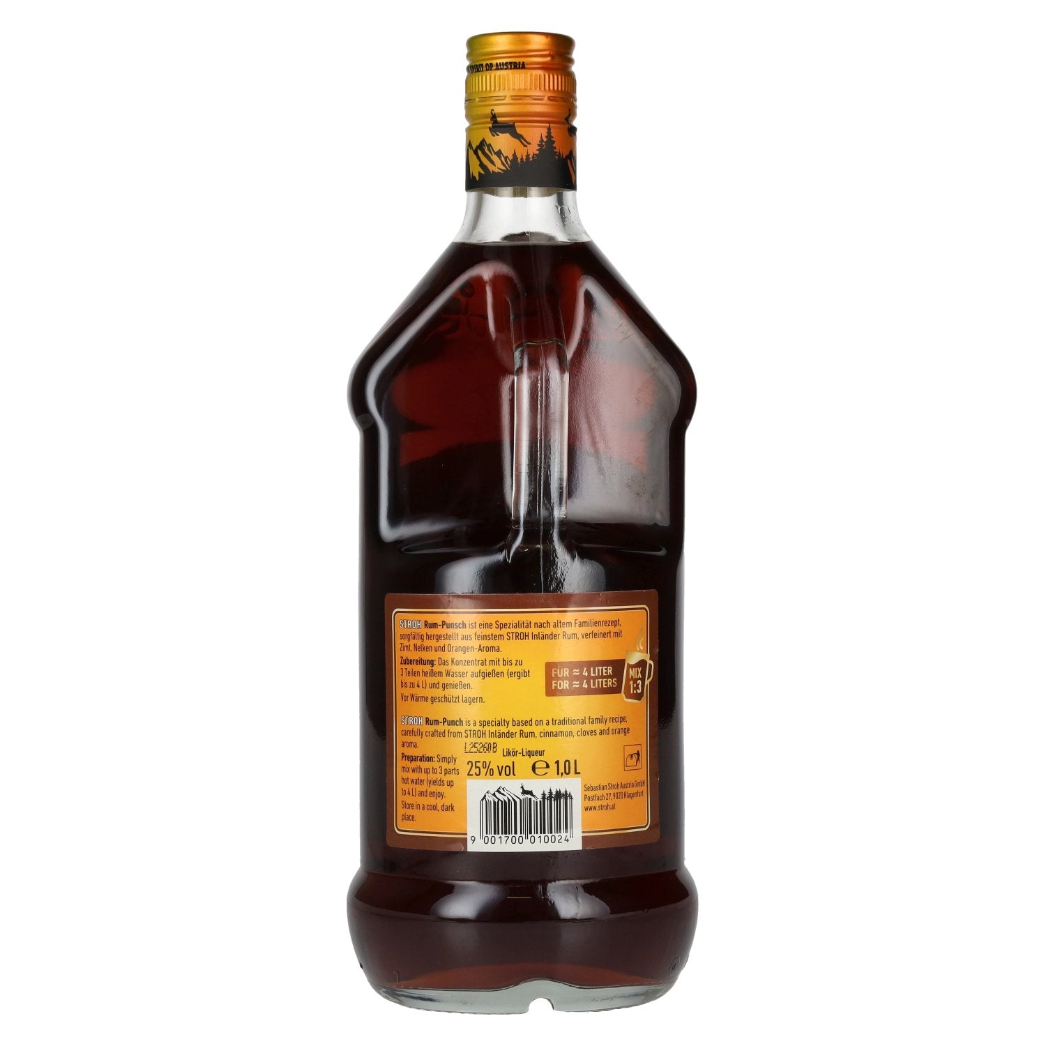 Stroh Rum Punch 25% Vol. 1l