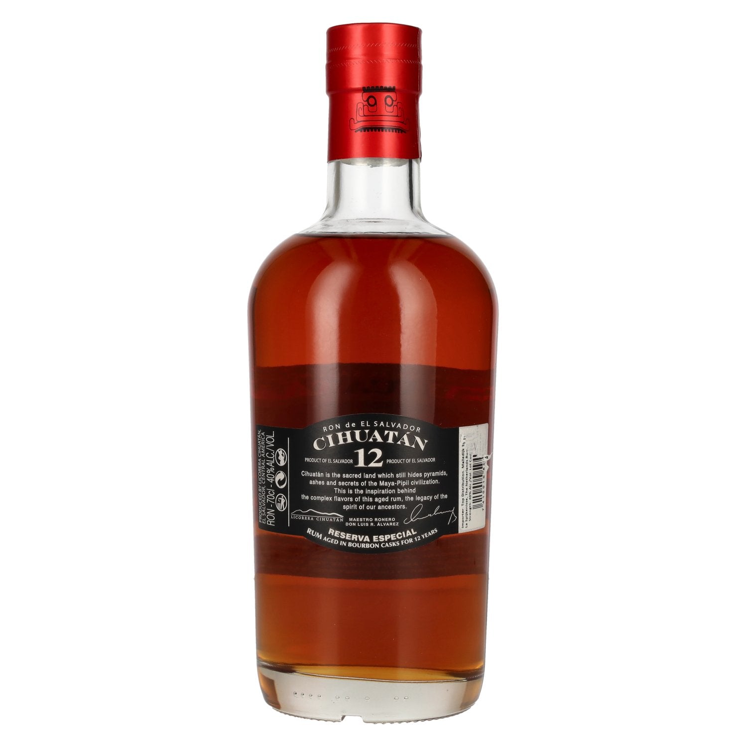 Cihuatán 12 Solera Reserva Especial Rum 40% Vol. 0,7l