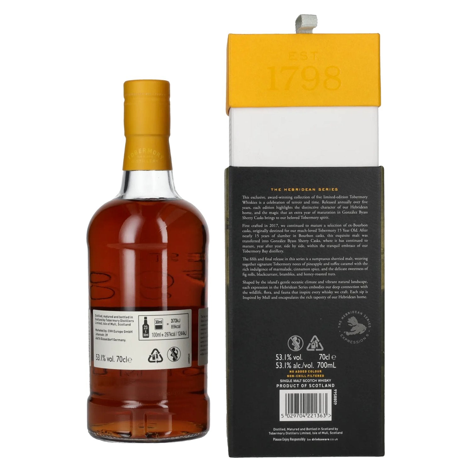Tobermory 27 Years Old EXPRESSION 5 Single Malt Scotch Whisky 53,1% Vol. 0,7l in Geschenkbox