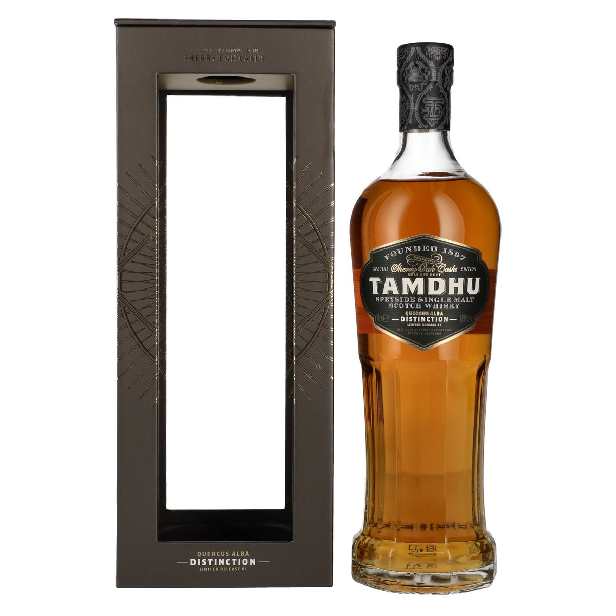 Tamdhu DISTINCTION I Speyside Single Malt Scotch Whisky 48% Vol. 0.7l in gift box