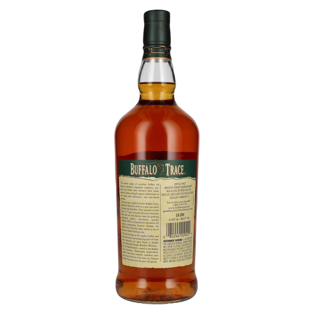 Buffalo Trace Kentucky Straight Bourbon Whisky 45% vol. 1 litre