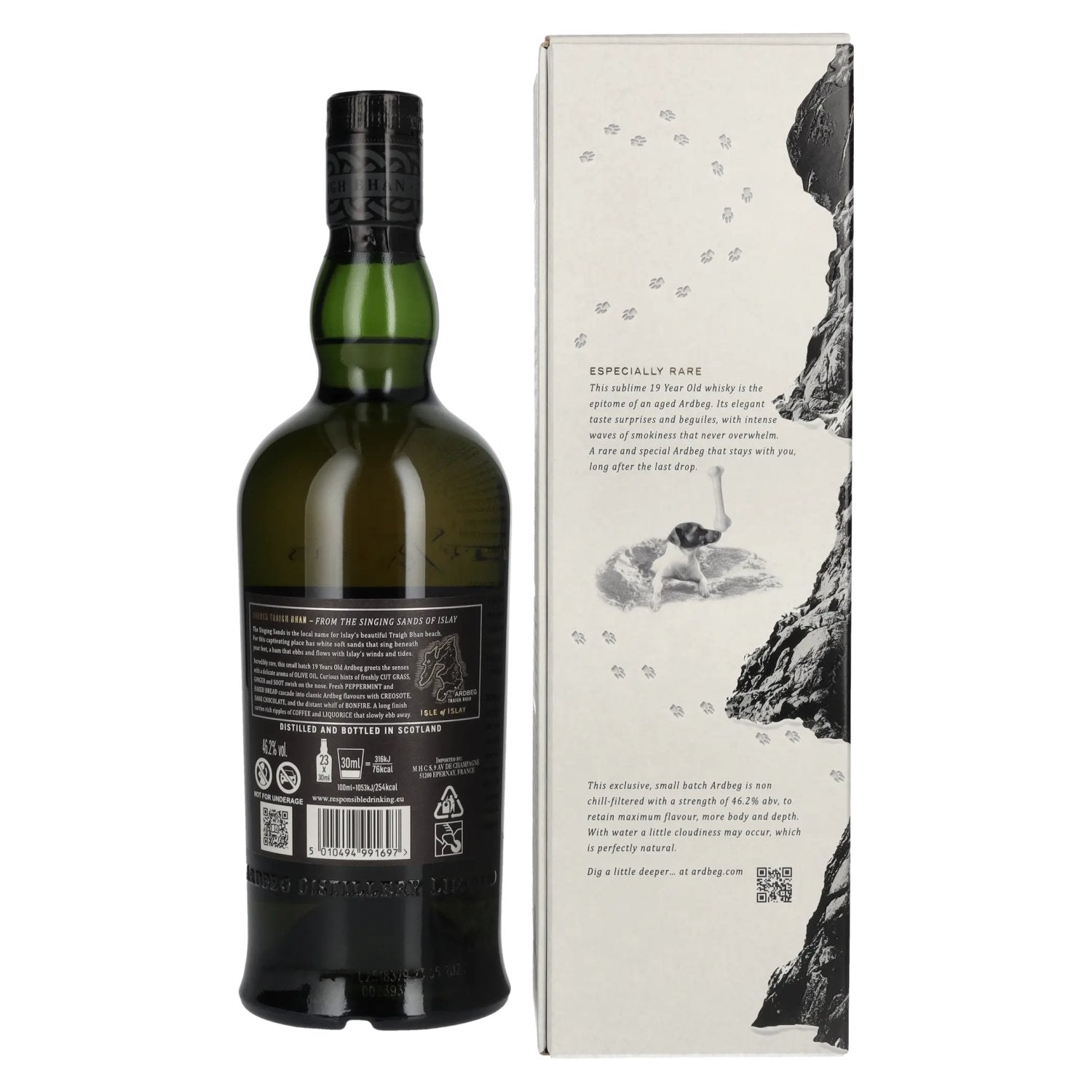 Ardbeg TRAIGH BHAN 19 Years Old Batch No. 6 46.2% Vol. 0.7l in Gift Box