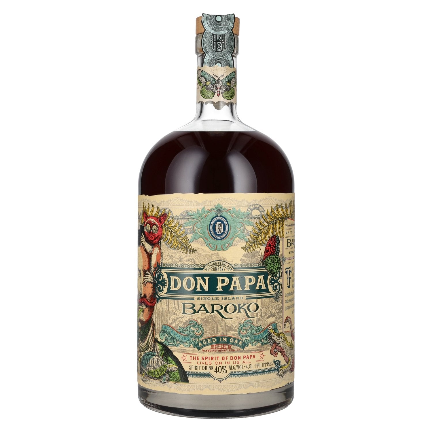 Don Papa BAROKO 40% Vol. 4.5l