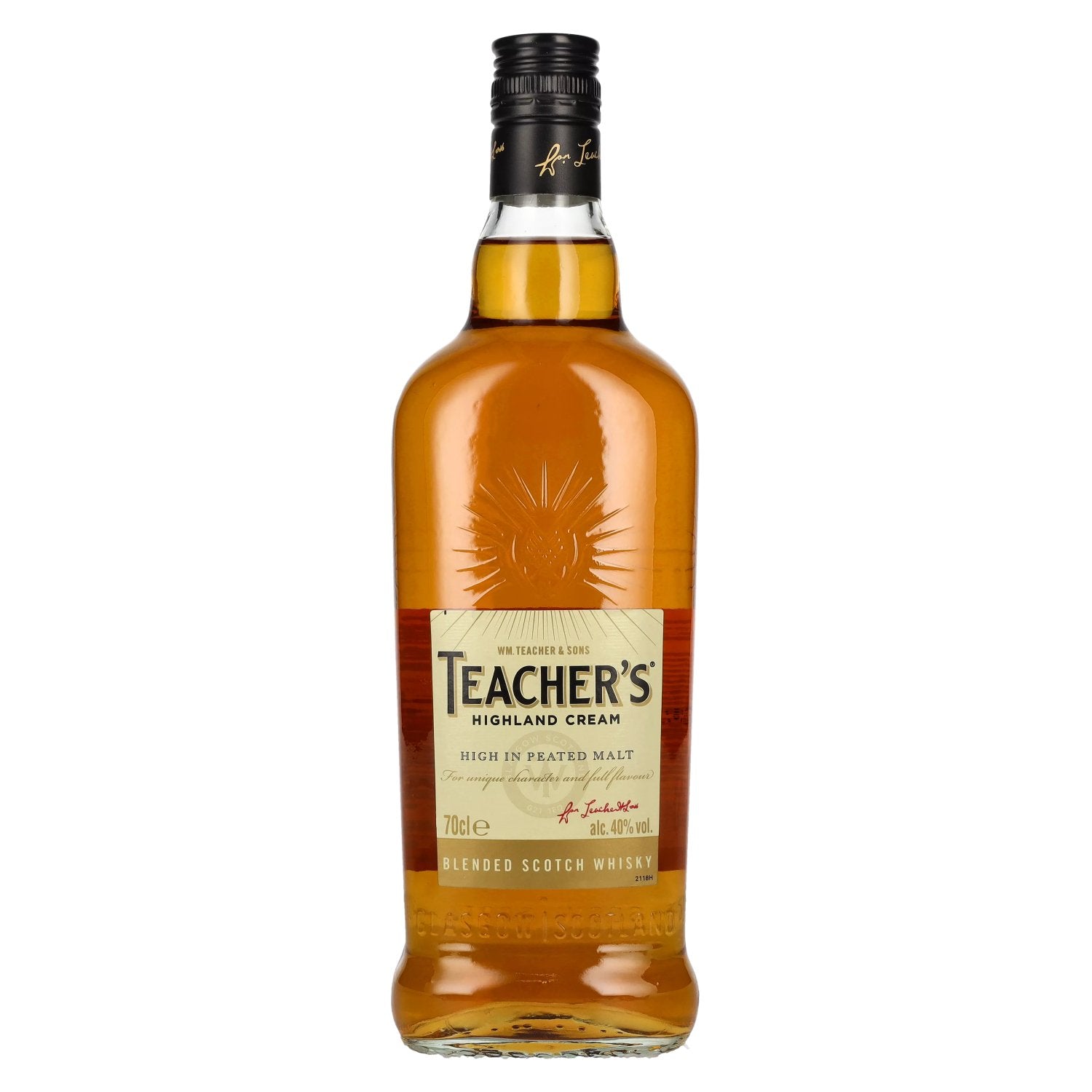 Teacher's HIGHLAND CREAM Blended Scotch Whisky 40% Vol. 0.7l