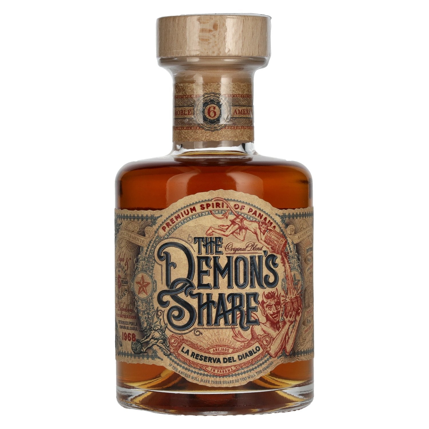 The Demon's Share 6 Years Old Spirit Drink 40% Vol. 0.2l