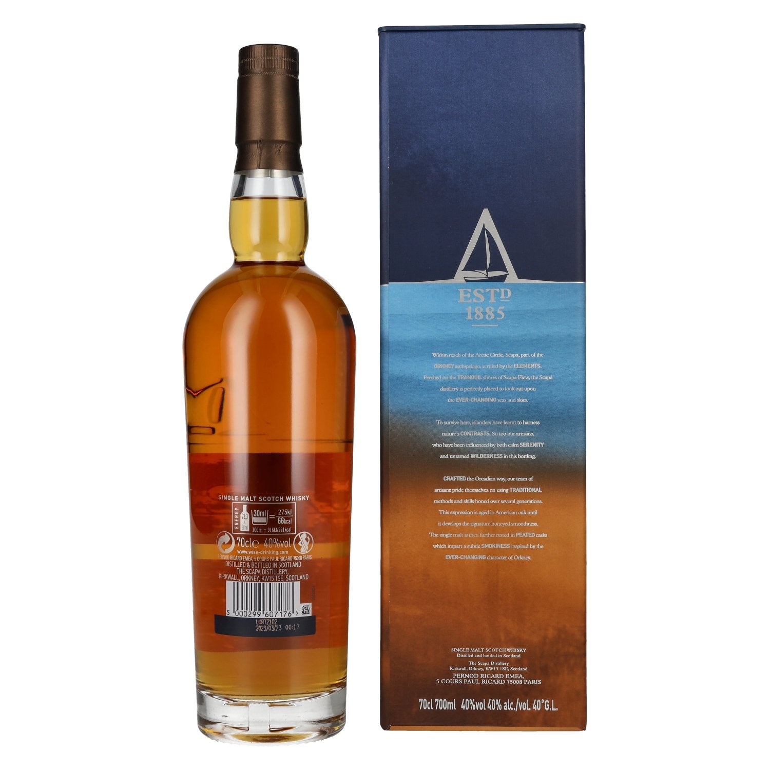 Scapa The Orcadian Glansa 40% Vol. 0,7l in Geschenkbox