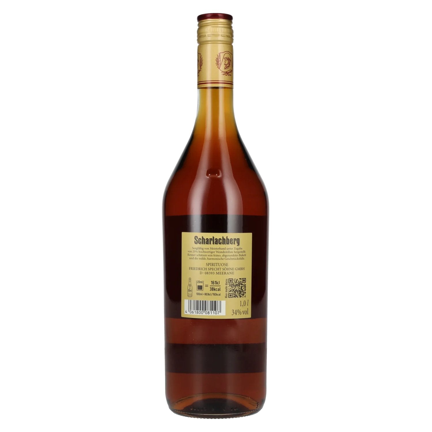 Scharlachberg Meisterbrand 34% Vol. 1L